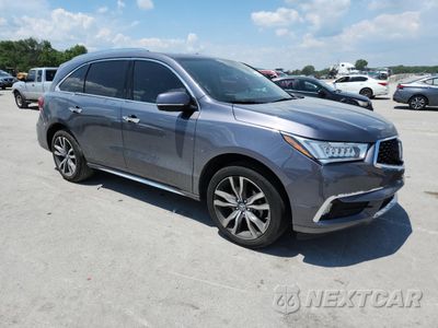 Czwarte zdjęcie samochodu z boku: 2019 ACURA MDX ADVANCE VIN:5J8YD4H99KL007517 - miniatura