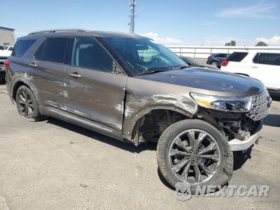 Czwarte zdjęcie samochodu z boku: 2021 FORD EXPLORER LIMITED VIN:1FMSK7FH1MGB03610 - miniatura