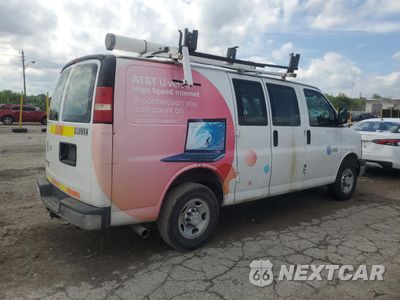 Trzecie zdjęcie samochodu z tyłu: 2014 CHEVROLET EXPRESS G2500 VIN:1GCWGFCA3E1914600 - miniatura