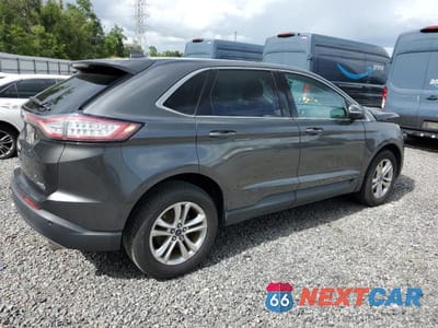 Trzecie zdjęcie samochodu z tyłu: 2017 FORD EDGE SEL VIN:2FMPK4J82HBB02815 - miniatura