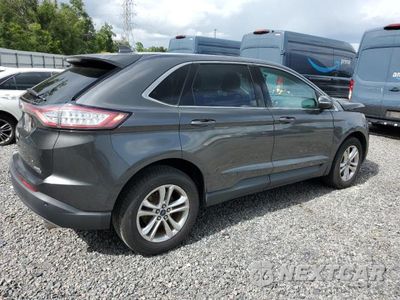Trzecie zdjęcie samochodu z tyłu: 2017 FORD EDGE SEL VIN:2FMPK4J82HBB02815 - miniatura