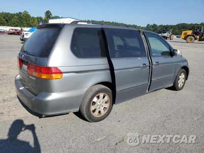 Trzecie zdjęcie samochodu z tyłu: 2002 HONDA ODYSSEY EXL VIN:5FNRL180X2B038414 - miniatura