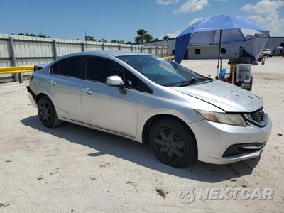 Czwarte zdjęcie samochodu z boku: 2013 HONDA CIVIC LX VIN:2HGFB2F52DH528709 - miniatura