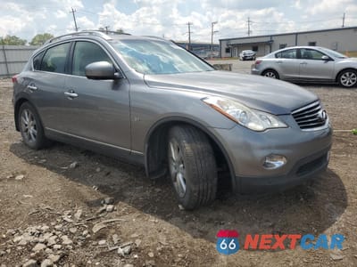 Czwarte zdjęcie samochodu z boku: 2015 INFINITI QX50 VIN:JN1BJ0HR7FM771018 - miniatura