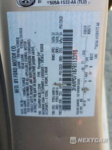 Zdjęcie 12 z 12 samochodu: 2007 FORD FUSION SE VIN:3FAHP07187R113398 - miniatura