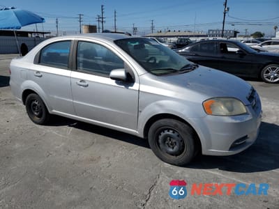 Czwarte zdjęcie samochodu z boku: 2009 CHEVROLET AVEO LS VIN:KL1TD56E69B630938 - miniatura