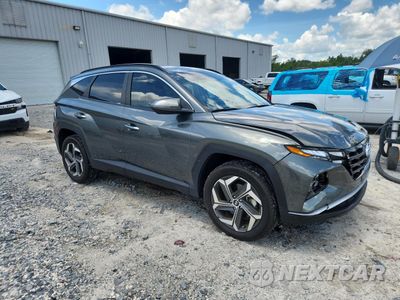 Czwarte zdjęcie samochodu z boku: 2023 HYUNDAI TUCSON SEL VIN:5NMJFCAE3PH260188 - miniatura