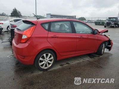 Trzecie zdjęcie samochodu z tyłu: 2013 HYUNDAI ACCENT SE VIN:KMHCU5AE1DU060467 - miniatura