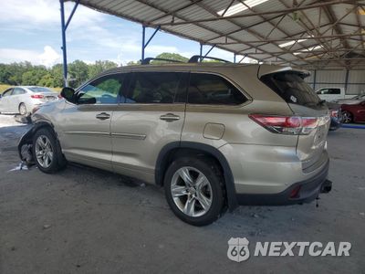 Drugie zdjęcie samochodu z przodu: 2015 TOYOTA HIGHLANDER LIMITED VIN:5TDYKRFH2FS059717 - miniatura