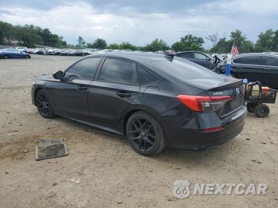 Drugie zdjęcie samochodu z przodu: 2022 HONDA CIVIC SPORT VIN:2HGFE2F50NH550989 - miniatura