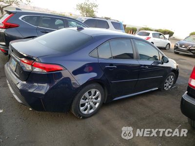 Trzecie zdjęcie samochodu z tyłu: 2022 TOYOTA COROLLA LE VIN:5YFEPMAE8NP289404 - miniatura