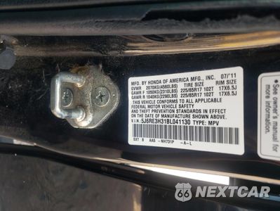 Zdjęcie 13 z 15 samochodu: 2011 HONDA CR-V LX VIN:5J6RE3H31BL041130 - miniatura