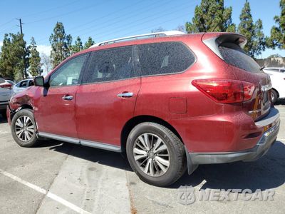 Drugie zdjęcie samochodu z przodu: 2018 NISSAN PATHFINDER S VIN:5N1DR2MN9JC653933 - miniatura