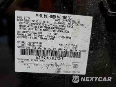 Zdjęcie 12 z 12 samochodu: 2019 FORD ECOSPORT TITANIUM VIN:MAJ6S3KL7KC273411 - miniatura