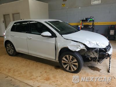 Czwarte zdjęcie samochodu z boku: 2015 VOLKSWAGEN GOLF TDI VIN:3VWRA7AU5FM054072 - miniatura