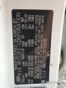 Zdjęcie 13 z 15 samochodu: 2011 KIA SOUL + VIN:KNDJT2A23B7331818 - miniatura