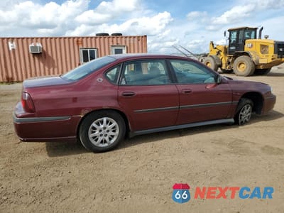 Trzecie zdjęcie samochodu z tyłu: 2002 CHEVROLET IMPALA VIN:2G1WF52E829144993 - miniatura