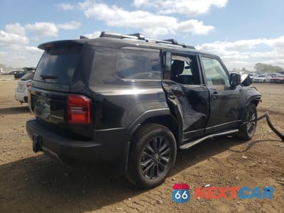 Trzecie zdjęcie samochodu z tyłu: 2024 TOYOTA LAND CRUISER BASE VIN:JTEABFAJ9RK003677 - miniatura