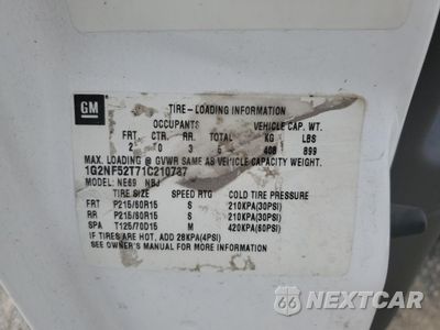 Zdjęcie 13 z 15 samochodu: 2001 PONTIAC GRAND AM SE1 VIN:1G2NF52T71C210737 - miniatura