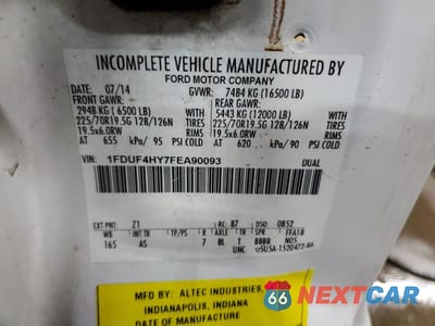 Zdjęcie 12 z 12 samochodu: 2015 FORD F450 SUPER DUTY VIN:1FDUF4HY7FEA90093 - miniatura