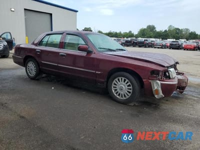 Czwarte zdjęcie samochodu z boku: 2007 MERCURY GRAND MARQUIS LS VIN:2MEFM75WX7X604668 - miniatura