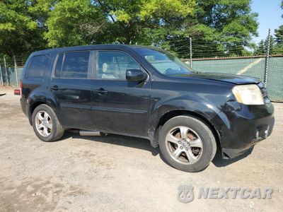 Czwarte zdjęcie samochodu z boku: 2015 HONDA PILOT EXL VIN:5FNYF4H61FB032418 - miniatura