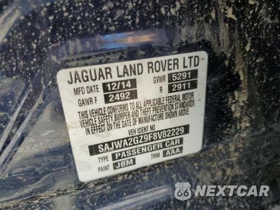 Zdjęcie 12 z 12 samochodu: 2015 JAGUAR XJL PORTFOLIO VIN:SAJWA2GZ9F8V82229 - miniatura