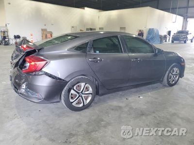 Trzecie zdjęcie samochodu z tyłu: 2016 HONDA CIVIC LX VIN:19XFC2F58GE006890 - miniatura
