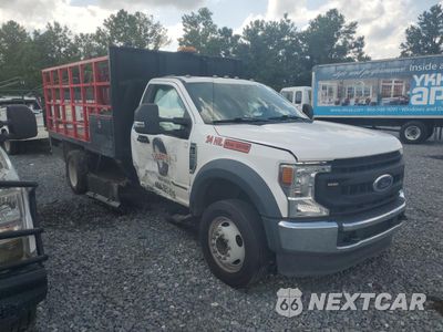Czwarte zdjęcie samochodu z boku: 2020 FORD F550 SUPER DUTY VIN:1FDUF5GT2LDA02015 - miniatura