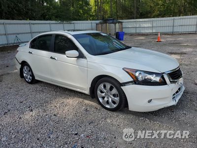 Czwarte zdjęcie samochodu z boku: 2008 HONDA ACCORD EXL VIN:1HGCP36878A059075 - miniatura