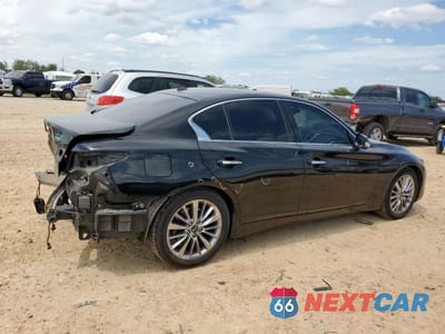 Trzecie zdjęcie samochodu z tyłu: 2021 INFINITI Q50 LUXE VIN:JN1EV7BP0MM702203 - miniatura