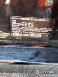 Zdjęcie 12 z 12 samochodu: 2013 BMW 328 I SULEV VIN:WBA3C1C53DK104684 - miniatura