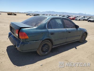 Trzecie zdjęcie samochodu z tyłu: 1998 HONDA CIVIC LX VIN:JHMEJ6670WS006824 - miniatura