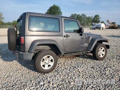 Trzecie zdjęcie samochodu z tyłu: 2017 JEEP WRANGLER SPORT VIN:1C4AJWAG4HL567726 - miniatura