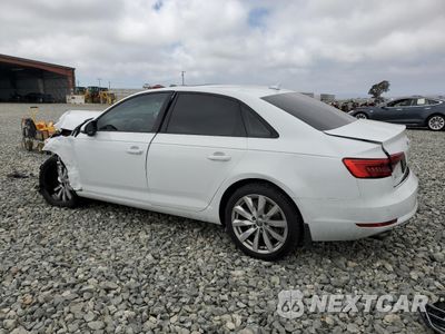 Drugie zdjęcie samochodu z przodu: 2017 AUDI A4 PREMIUM VIN:WAUANAF45HN010735 - miniatura