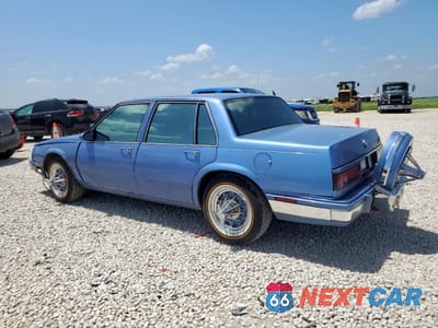 Drugie zdjęcie samochodu z przodu: 1989 BUICK LESABRE CUSTOM VIN:1G4HP54C3KH499411 - miniatura