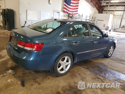 Trzecie zdjęcie samochodu z tyłu: 2008 HYUNDAI SONATA SE VIN:5NPEU46C08H347698 - miniatura