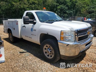 Czwarte zdjęcie samochodu z boku: 2014 CHEVROLET SILVERADO C3500 VIN:1GB3CZCG5EF156738 - miniatura