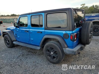 Drugie zdjęcie samochodu z przodu: 2021 JEEP WRANGLER UNLIMITED SPORT VIN:1C4HJXDG8MW839610 - miniatura