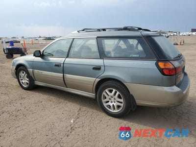 Drugie zdjęcie samochodu z przodu: 2002 SUBARU LEGACY OUTBACK VIN:4S3BH665627641025 - miniatura