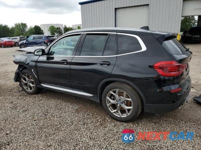 Drugie zdjęcie samochodu z przodu: 2021 BMW X3 XDRIVE30E VIN:5UXTS1C03M9G49481 - miniatura