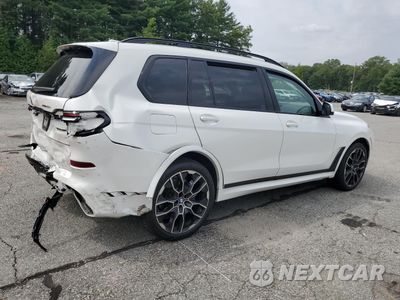Trzecie zdjęcie samochodu z tyłu: 2023 BMW X7 XDRIVE40I VIN:5UX23EM09P9R84972 - miniatura