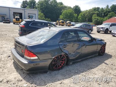 Trzecie zdjęcie samochodu z tyłu: 2001 LEXUS IS 300 VIN:JTHBD182310020588 - miniatura