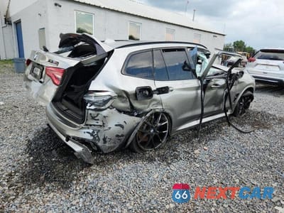 Trzecie zdjęcie samochodu z tyłu: 2021 BMW X3 M COMPETITION VIN:5YMTS0C02M9F31411 - miniatura