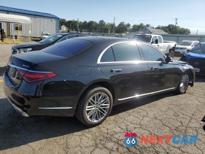 Trzecie zdjęcie samochodu z tyłu: 2021 MERCEDES-BENZ S 580 4MATIC VIN:W1K6G7GB1MA044729 - miniatura