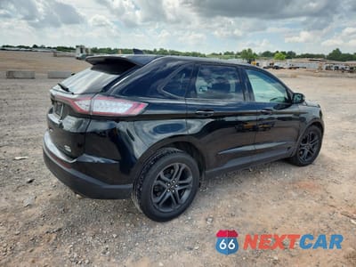 Trzecie zdjęcie samochodu z tyłu: 2018 FORD EDGE SEL VIN:2FMPK3J96JBB35745 - miniatura