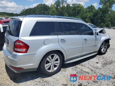 Trzecie zdjęcie samochodu z tyłu: 2010 MERCEDES-BENZ GL 450 4MATIC VIN:4JGBF7BE2AA559095 - miniatura