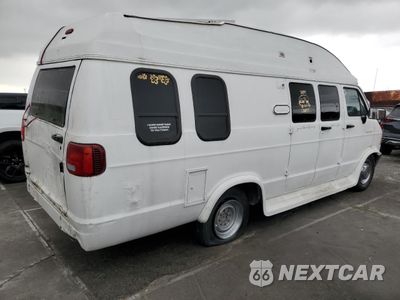 Trzecie zdjęcie samochodu z tyłu: 1994 DODGE RAM VAN B350 VIN:2B6KB31Y1RK171672 - miniatura