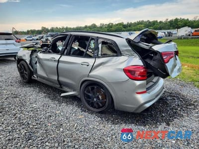 Drugie zdjęcie samochodu z przodu: 2021 BMW X3 M COMPETITION VIN:5YMTS0C02M9F31411 - miniatura