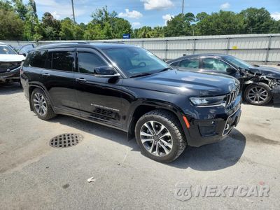 Czwarte zdjęcie samochodu z boku: 2021 JEEP GRAND CHEROKEE L OVERLAND VIN:1C4RJKDG6M8129813 - miniatura
